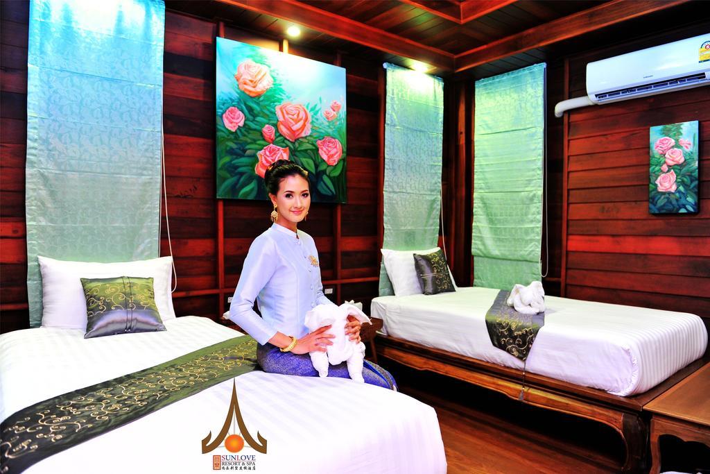 Sunlove Resort And Spa - Grand View Nakhon Pathom Oda fotoğraf