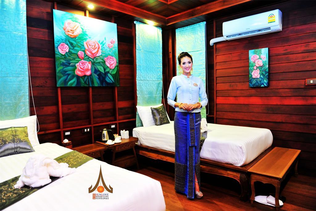 Sunlove Resort And Spa - Grand View Nakhon Pathom Oda fotoğraf