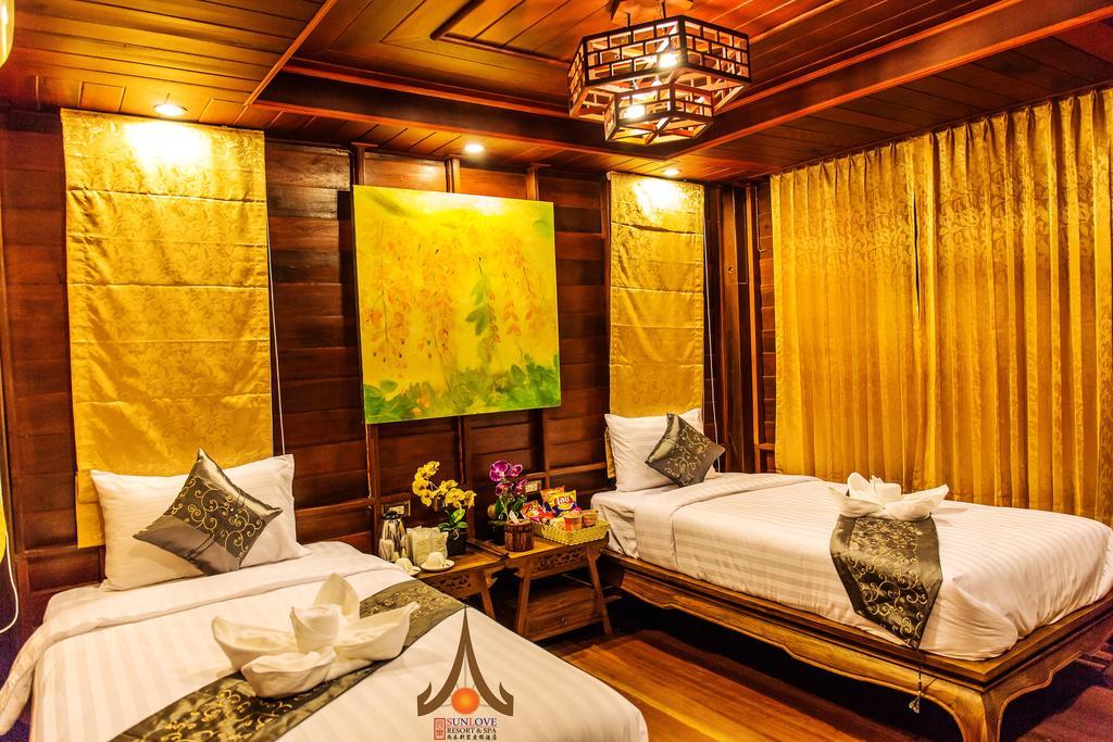 Sunlove Resort And Spa - Grand View Nakhon Pathom Oda fotoğraf